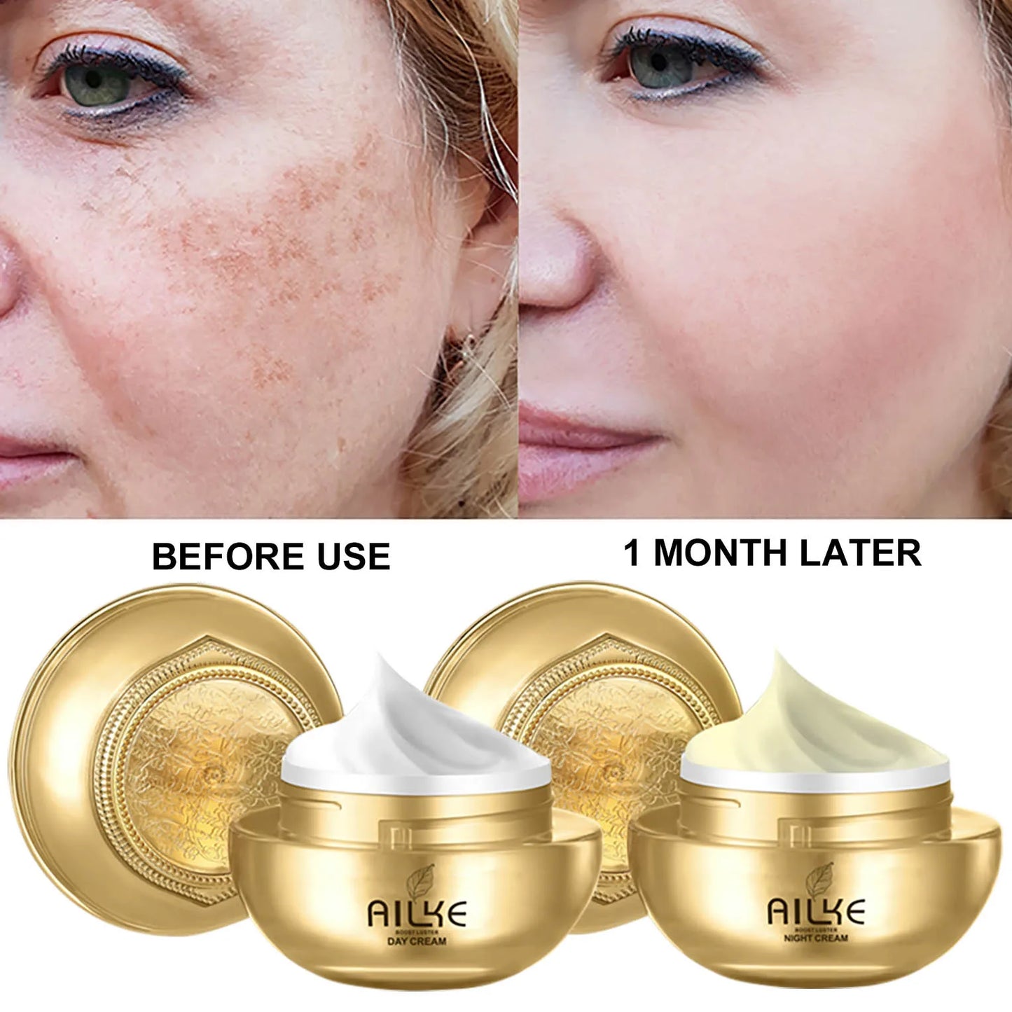 24K Gold Collagen Revitalizing & Whitening Face Care Set