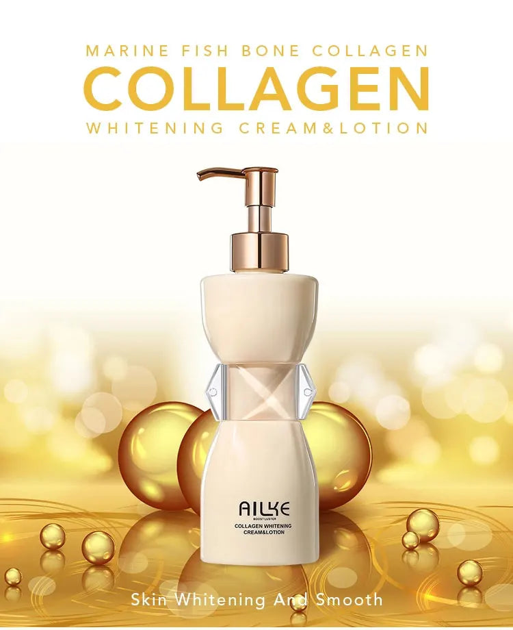 Whitening and moisturizing body lotions