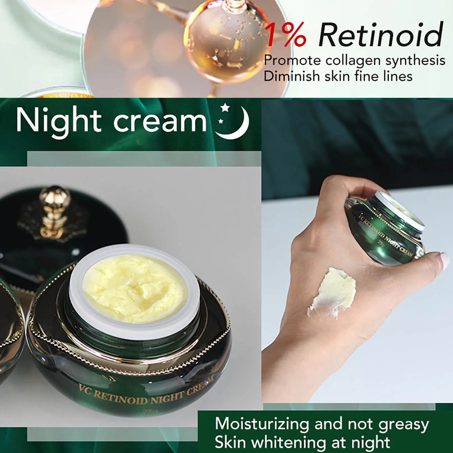 Retinol Face & Anti-Aging Remove Cream
