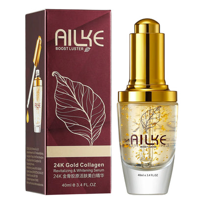 24K Gold Collagen Revitalizing & Whitening Face Care Set