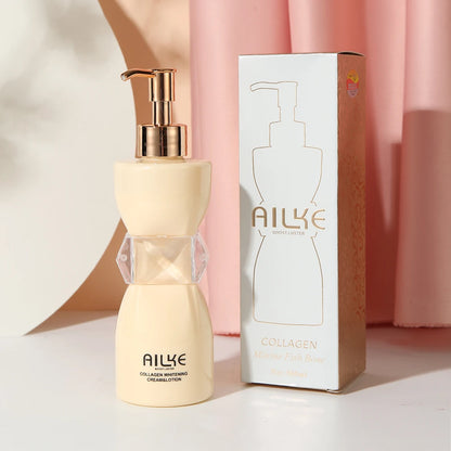 Whitening and moisturizing body lotions