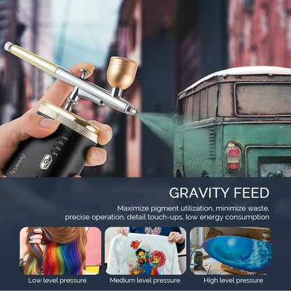 High Pressure Nano Spray Airbrush