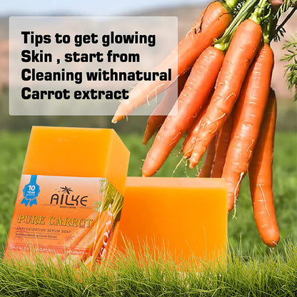 Pure Natural Carrot Anti-Oxidation Soap