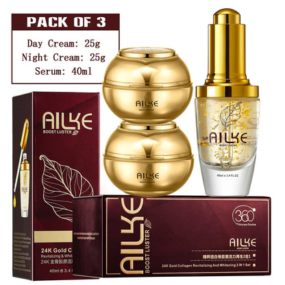 24K Collagen Revitalizing & Whitening Face Care Set