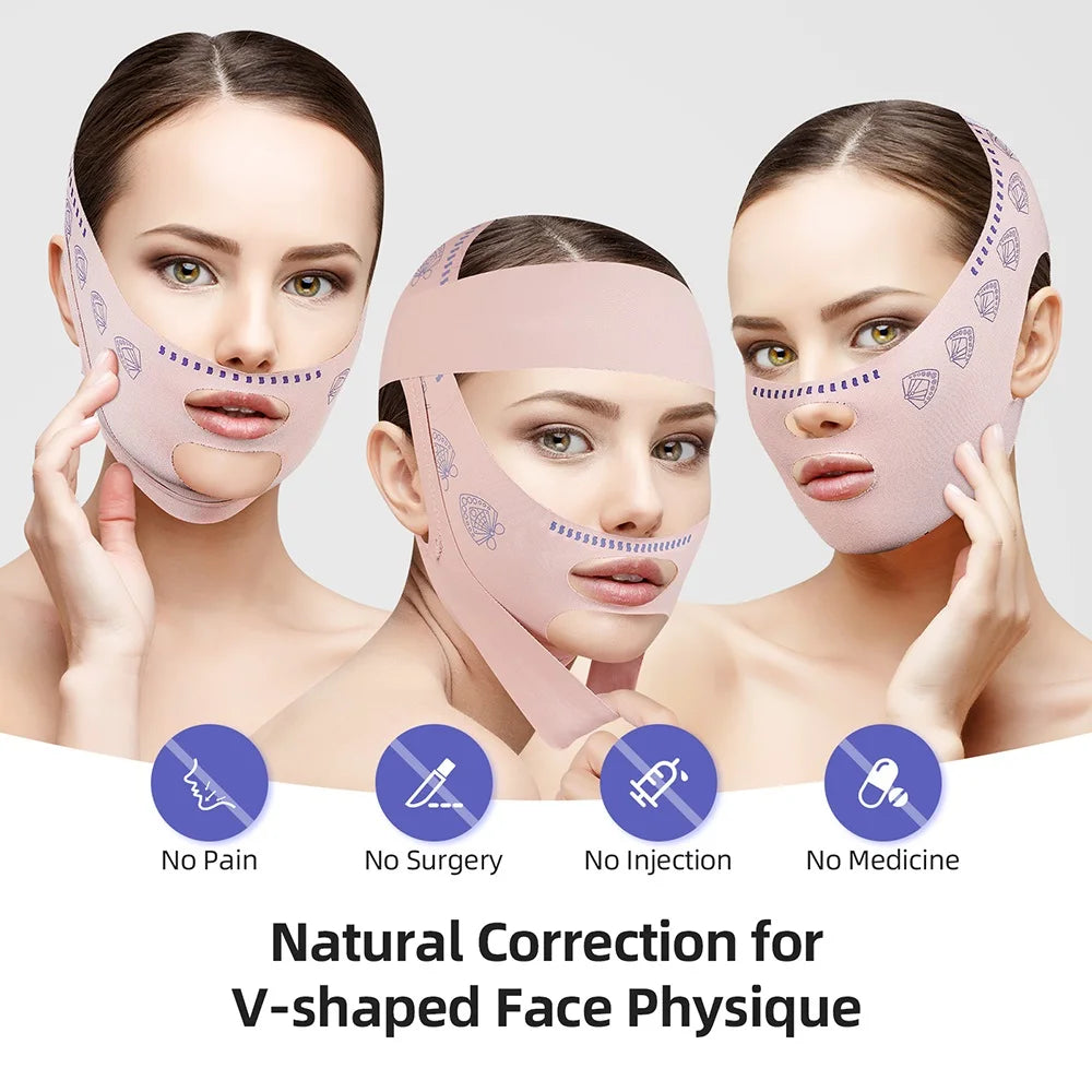 Reusable Face Slimming Facial Massage Strap