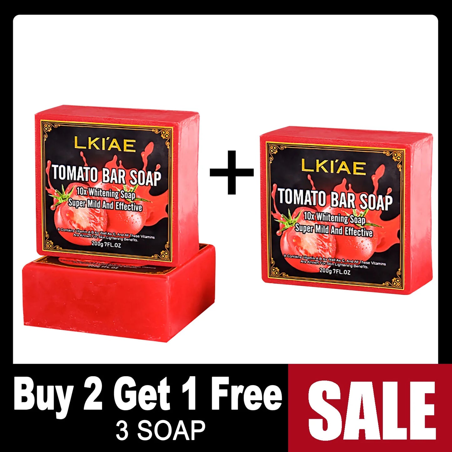 Brand Tomato Fruit Scented Handmade Natural Bar Soap