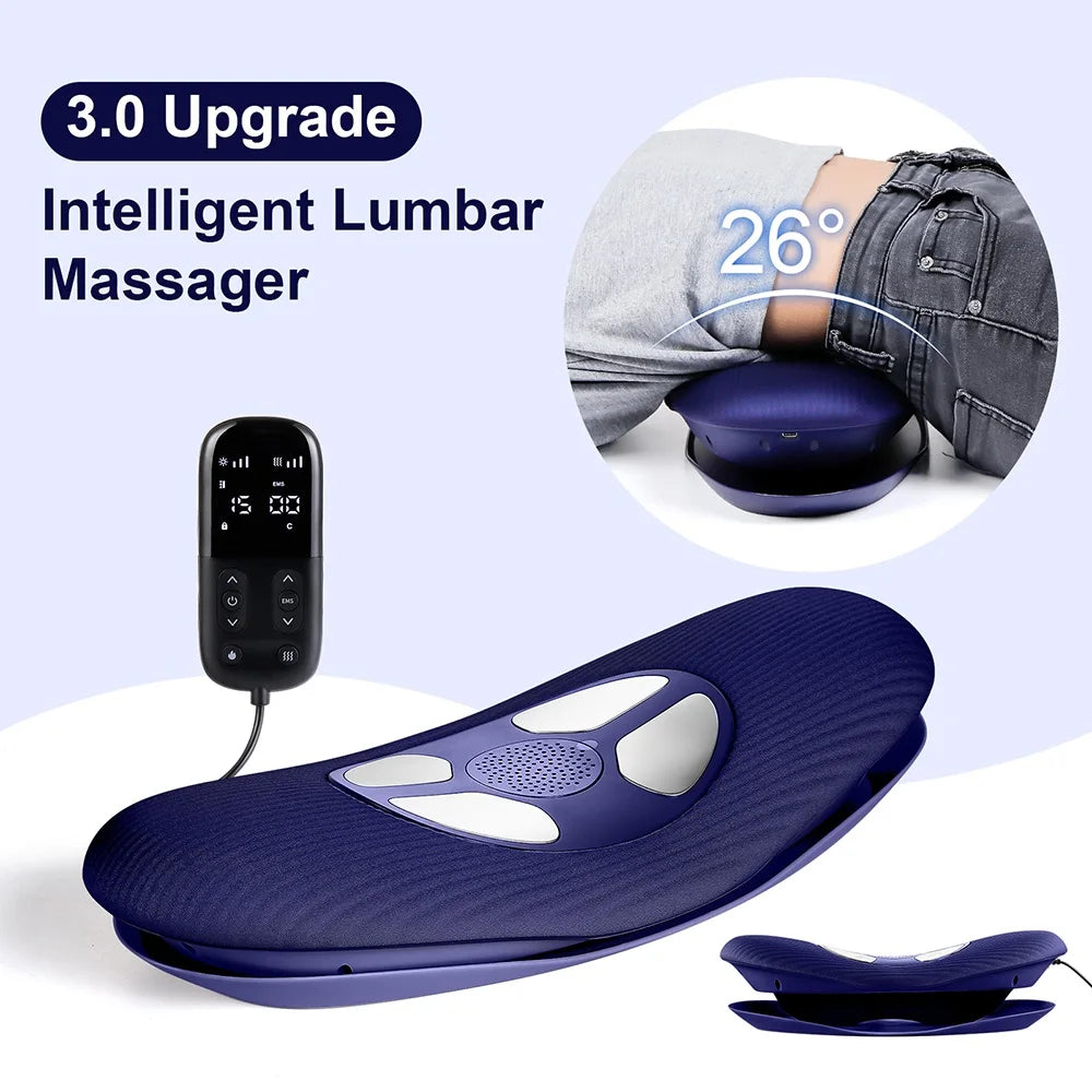 Electric Lumbar Traction Waist Massager