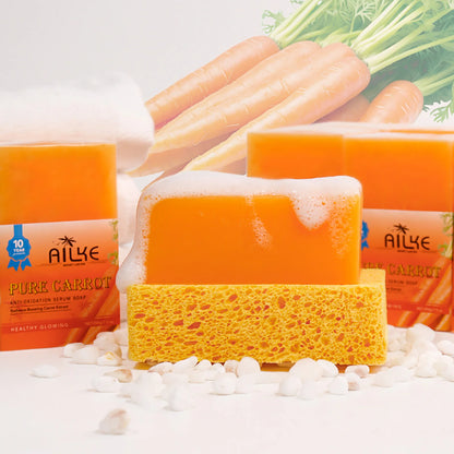 Pure Natural Carrot Anti-Oxidation Soap