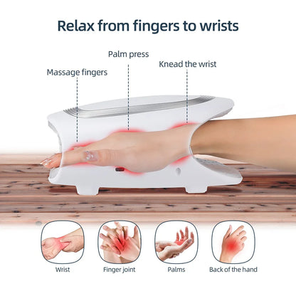 Electric Hand Massager With Compression
