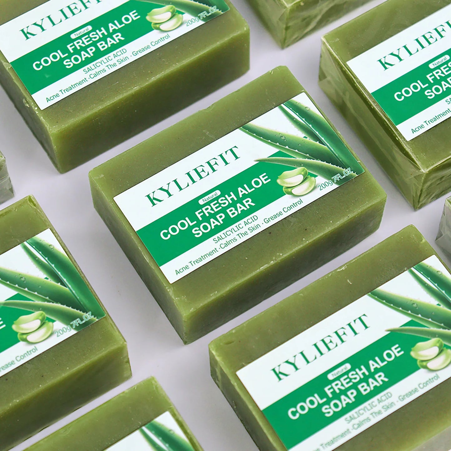 Natural Cool Fresh Aloe Soap Bar