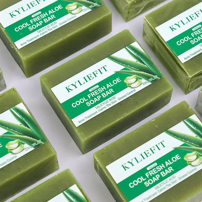 Natural Cool Fresh Aloe Soap Bar