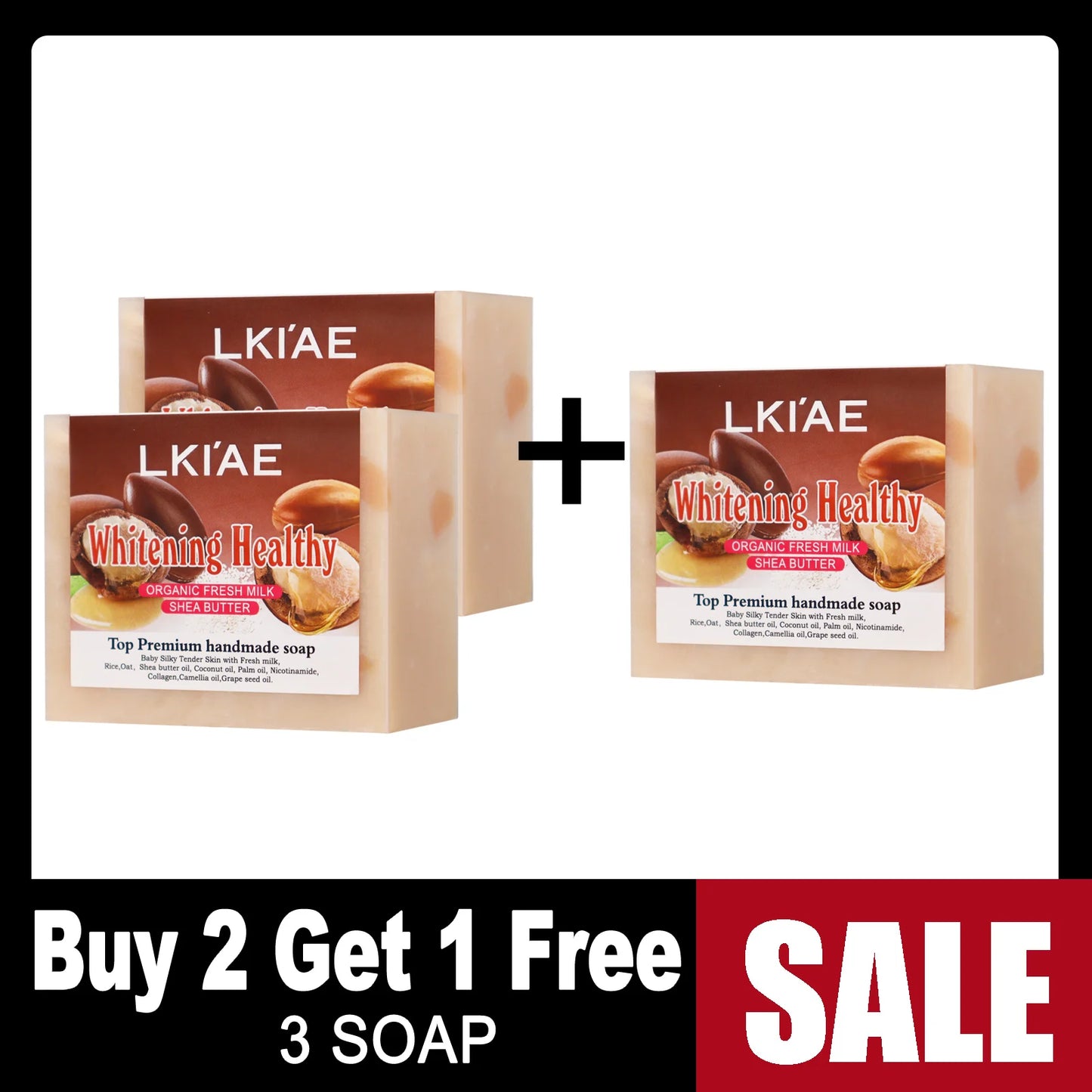 Organic Fresh Milk Whitening Soap Bar