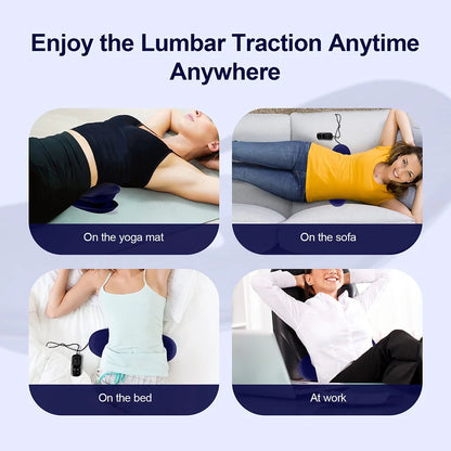 Electric Lumbar Traction Waist Massager