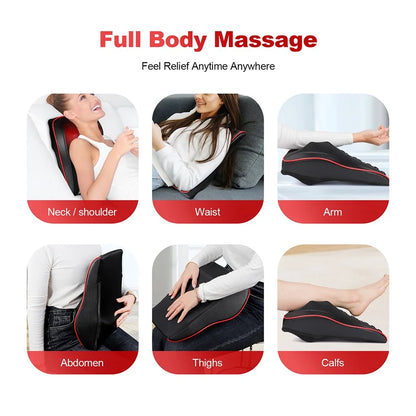 Back And Neck Cervical Massage Pillow