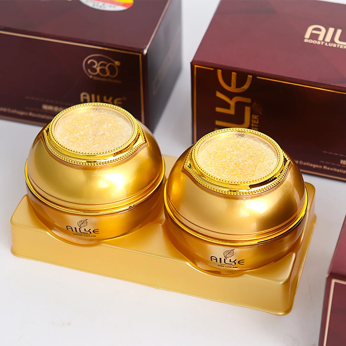 24K Gold Collagen Revitalizing & Whitening Face Care Set