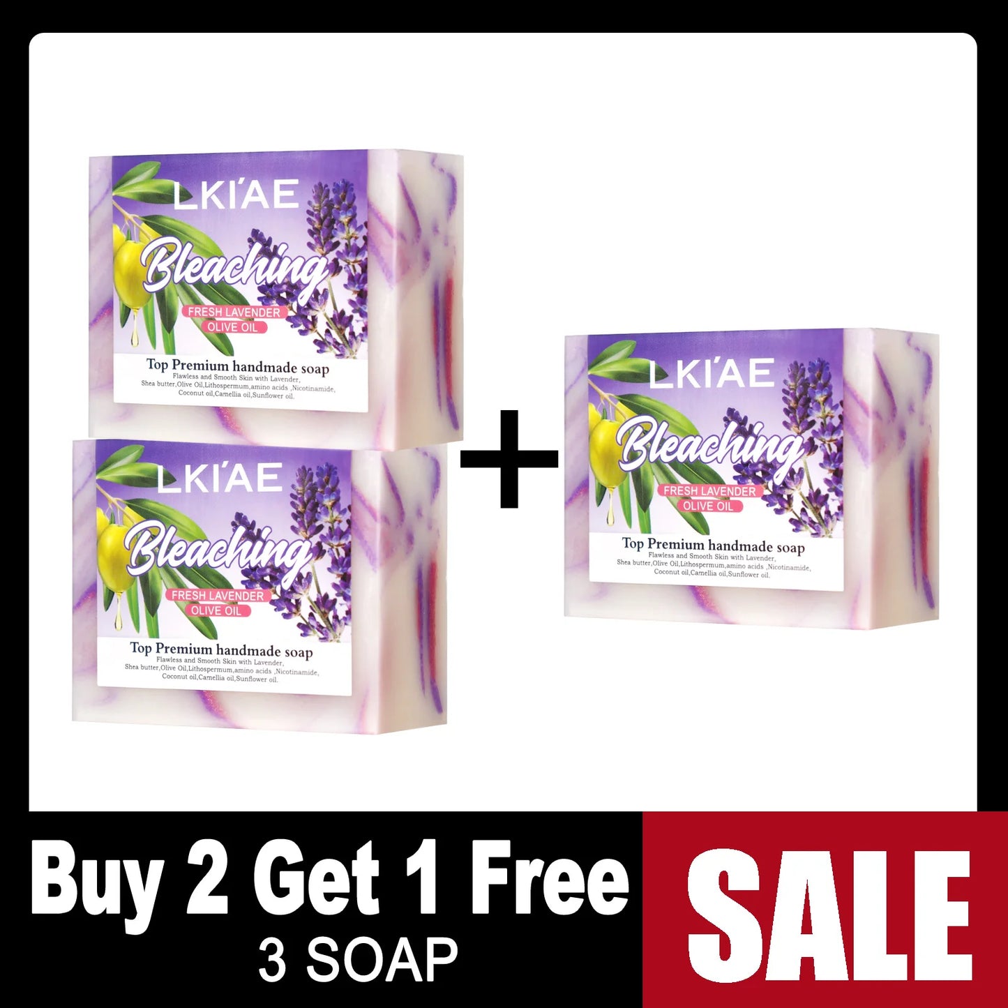 Fresh Lavender Oil Soap Bar