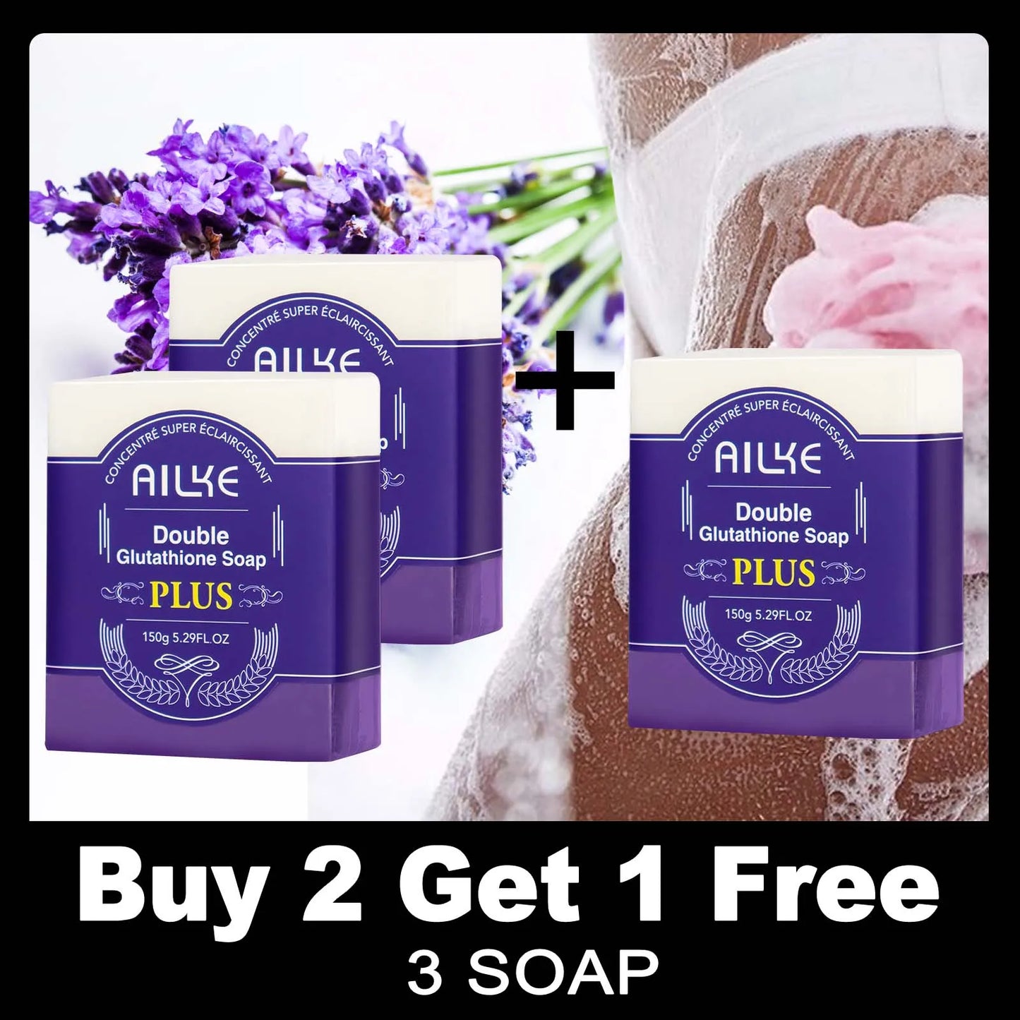 Double Glutathione Whitening Soap Bar